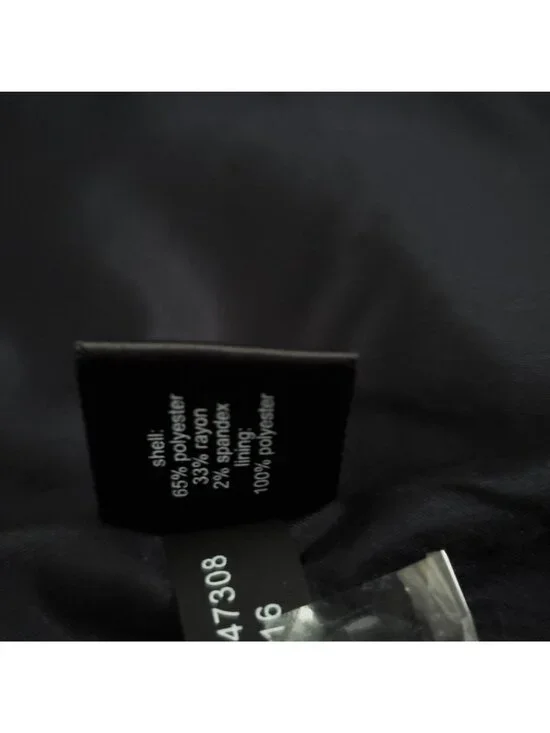 The Limited Women's Navy Blue/Gray Striped Open Front Long Vest Cardigan Sz XL - Picture 9 of 14